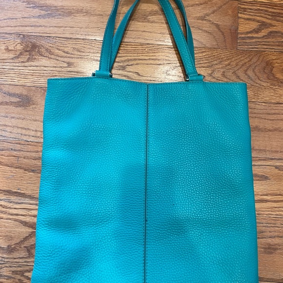 Teal cole Haan tote - Picture 2 of 3